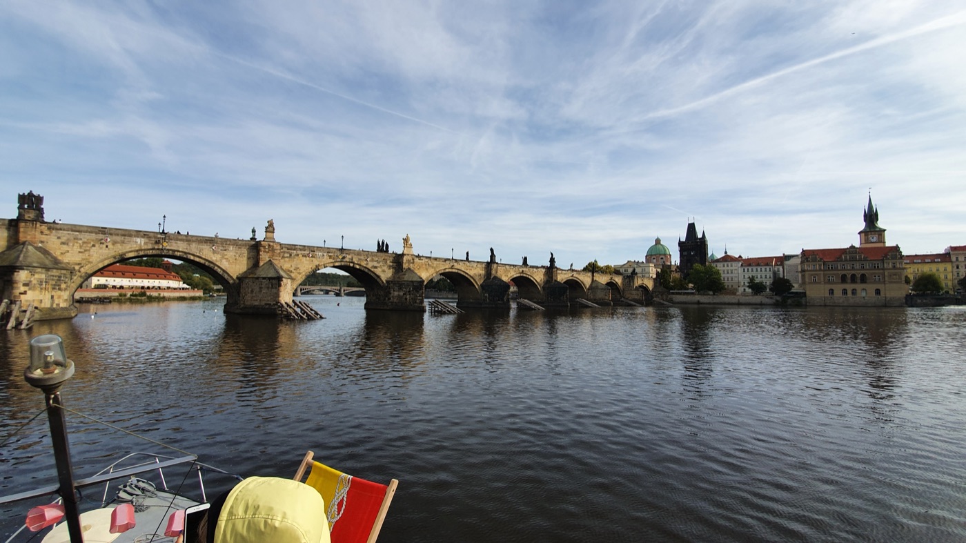 Charles Bridge from the river